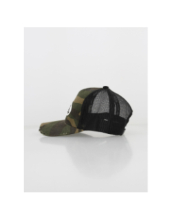 Casquette baseball trucker camouflage kaki - Von Dutch