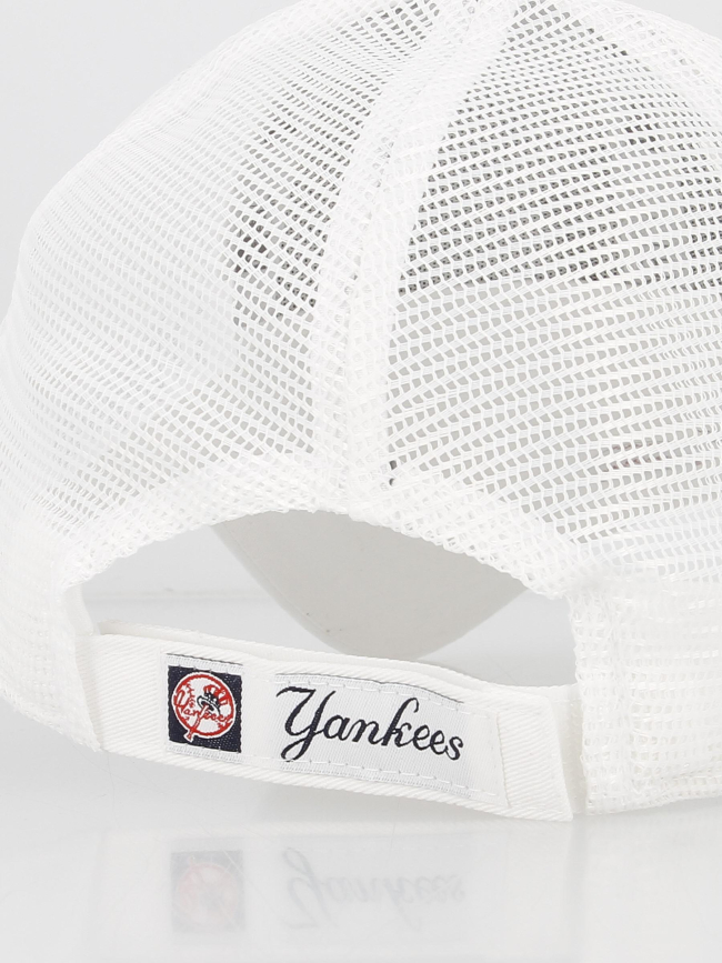 Casquette trucker 9forty home field blanc - New Era