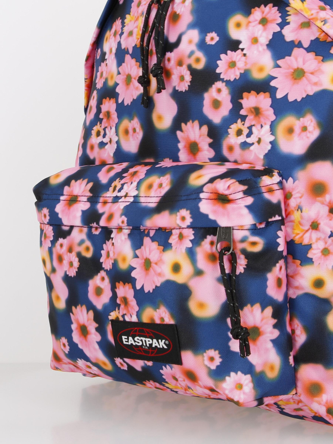Sac à dos Eastpak padded pak'r fleurs soft rose