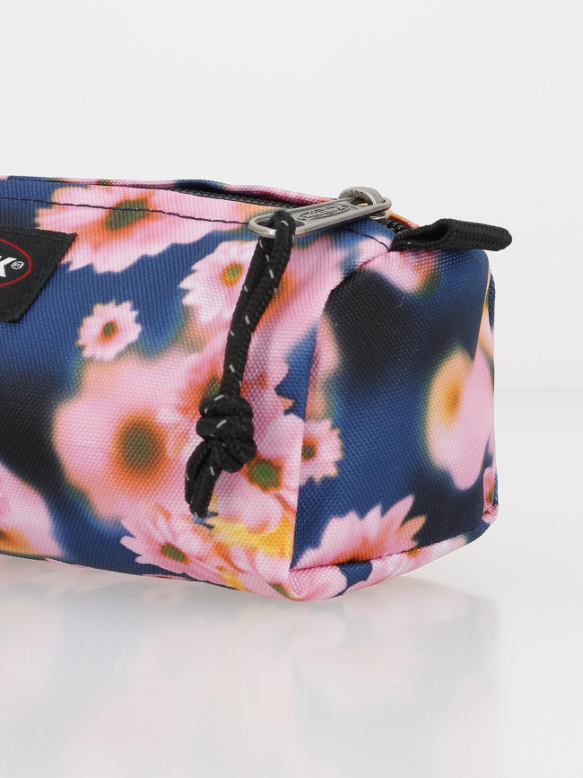 Trousse benchmark à fleurs soft rose - Eastpak