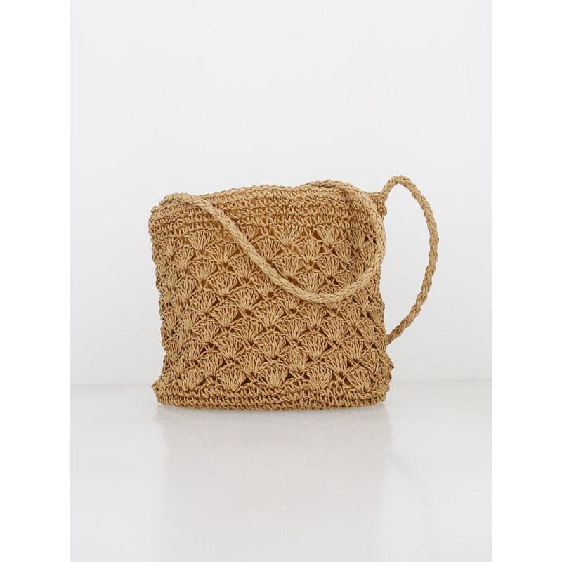 Sac bandoulière en raphia amelie marron femme - Vero Moda