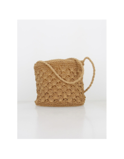 Sac bandoulière en raphia amelie marron femme - Vero Moda