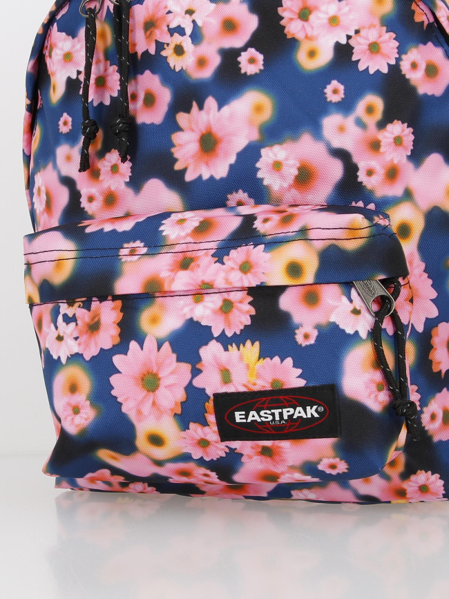 Sac à dos Eastpak mini orbit fleurs soft rose