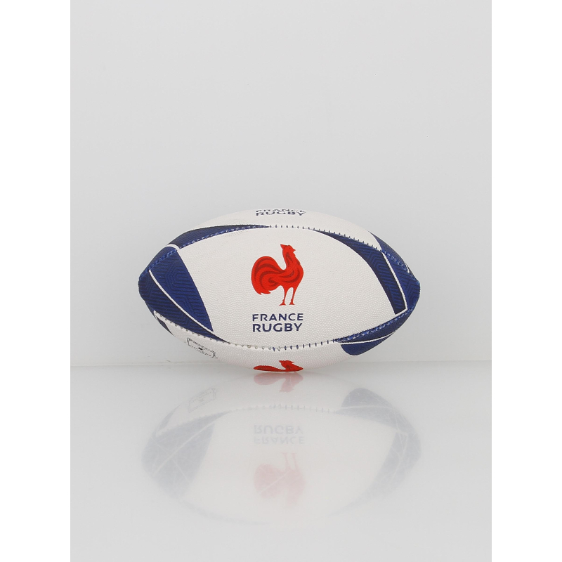 Mini ballon de rugby supporter ffr blanc - Gilbert