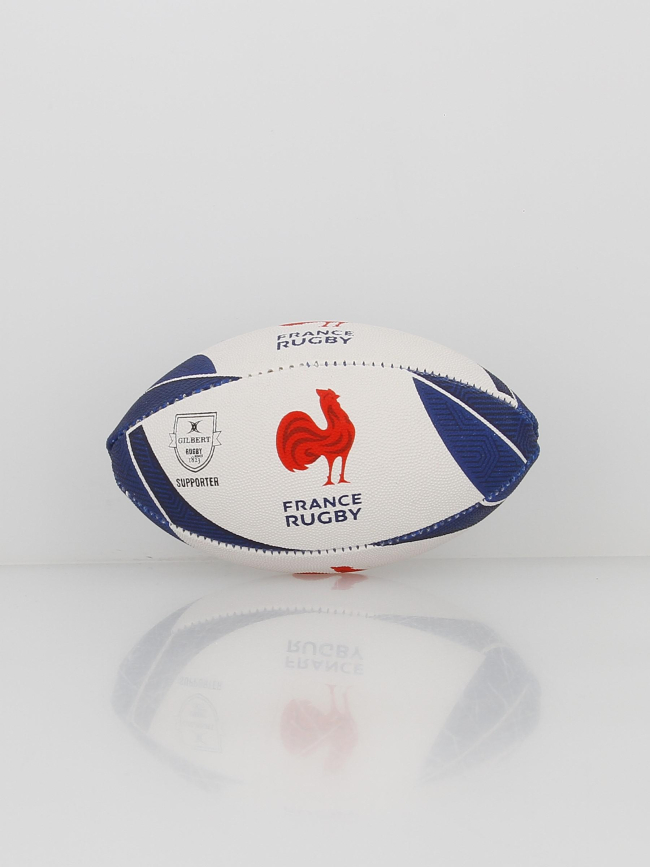 Mini ballon de rugby supporter ffr blanc - Gilbert