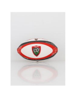 Ballon de rugby mini replica toulon blanc - Gilbert