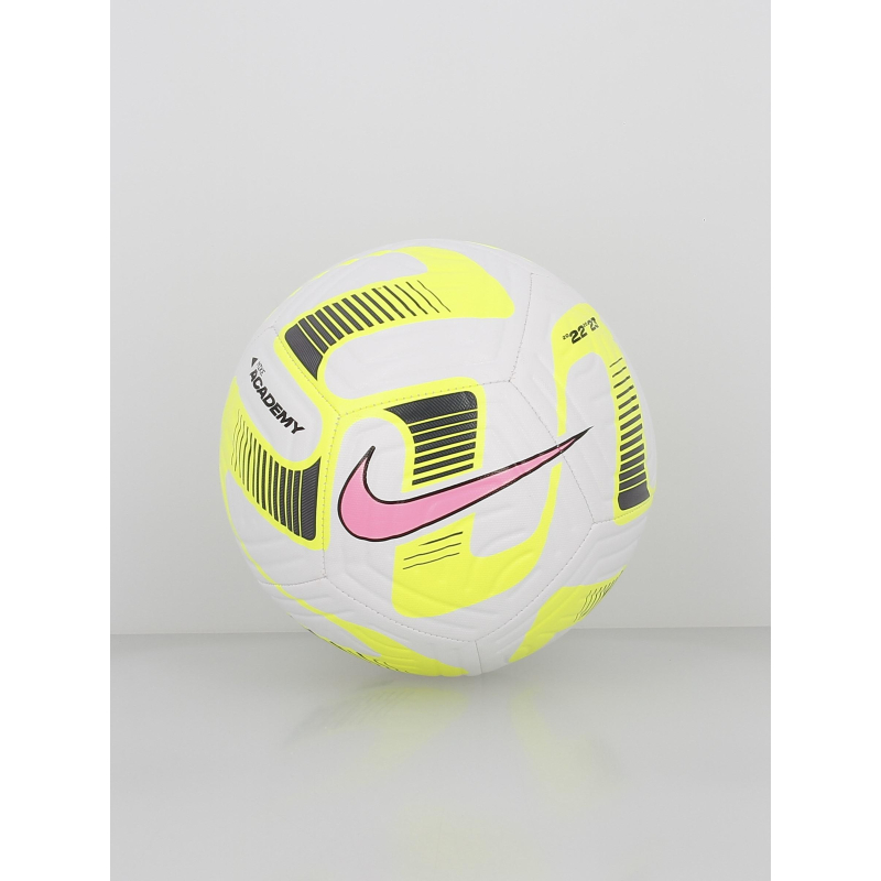 Ballon de football academy 22 blanc jaune fluo - Nike