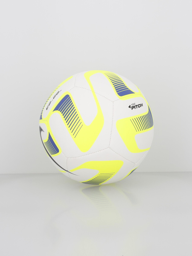 Ballon de football pitch fa22 blanc jaune fluo - Nike