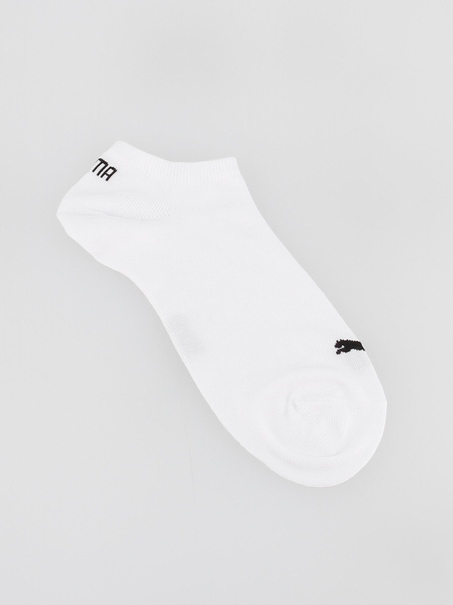 Chaussettes sneaker plain 3 paires blanc - Puma