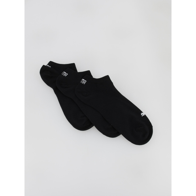 Chaussettes sneaker plain 3 paires noir - Puma