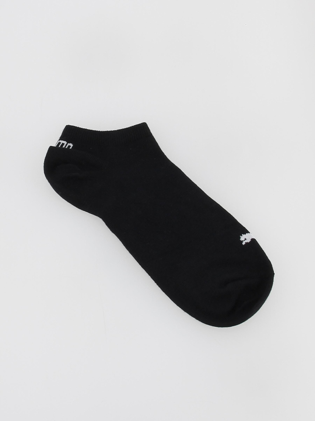 Chaussettes sneaker plain 3 paires noir - Puma