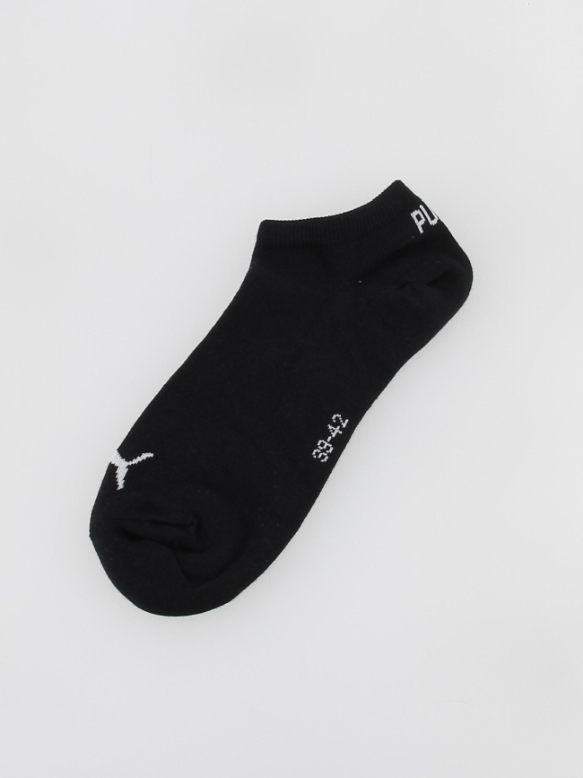 Chaussettes sneaker plain 3 paires noir - Puma