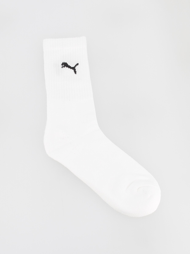 Chaussettes sport 3 paires blanc homme - Puma