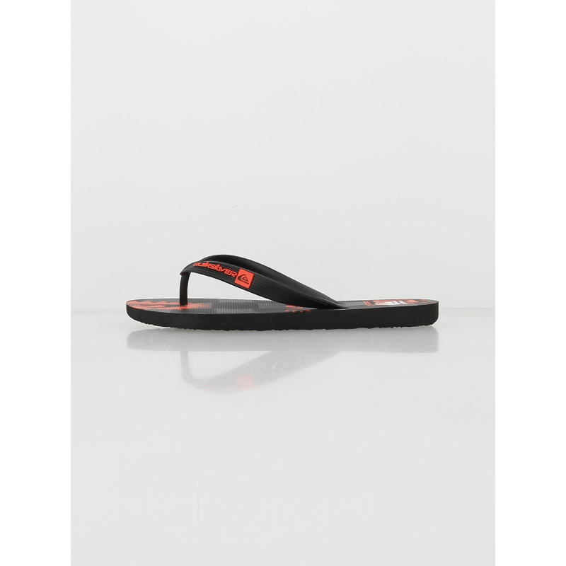 Tongs java youth retroquik noir orange enfant - Quiksilver