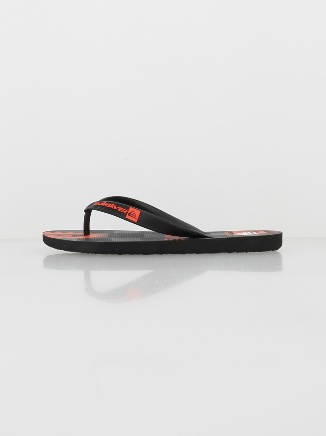 Tongs java youth retroquik noir orange enfant - Quiksilver