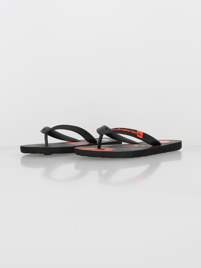 Tongs java youth retroquik noir orange enfant - Quiksilver