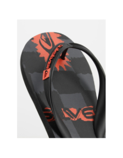 Tongs java youth retroquik noir orange enfant - Quiksilver