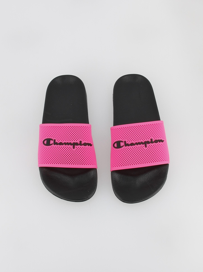 Claquettes slide daytona rose noir femme - Champion