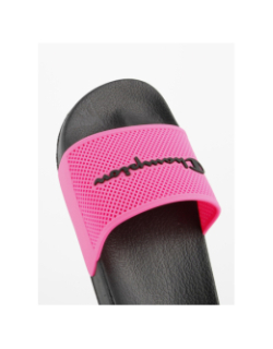 Claquettes slide daytona rose noir femme - Champion