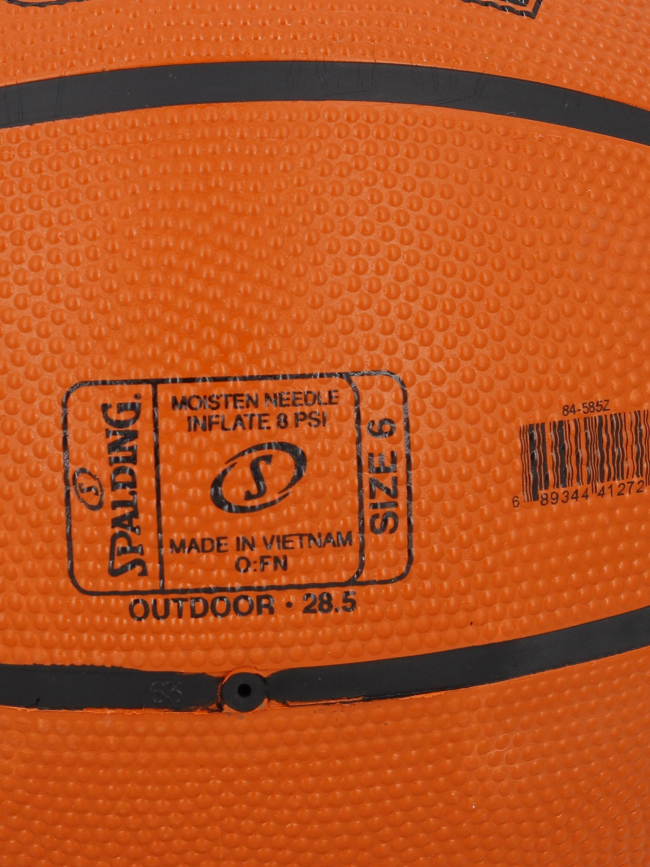 Ballon de basketball slam dunk sz6 rubber orange - Spalding