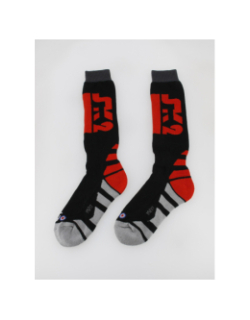 Chaussettes de neige mi-bas Mountain rouge - Thyo