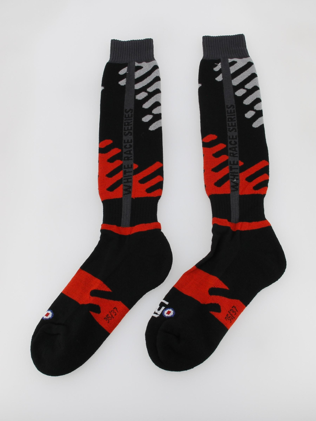 Chaussettes de neige mi-bas Mountain rouge - Thyo