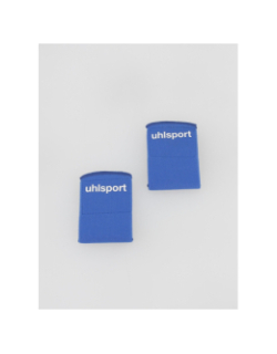 Chaussettes de maintien shinguardholder 65mm bleu - Uhlsport