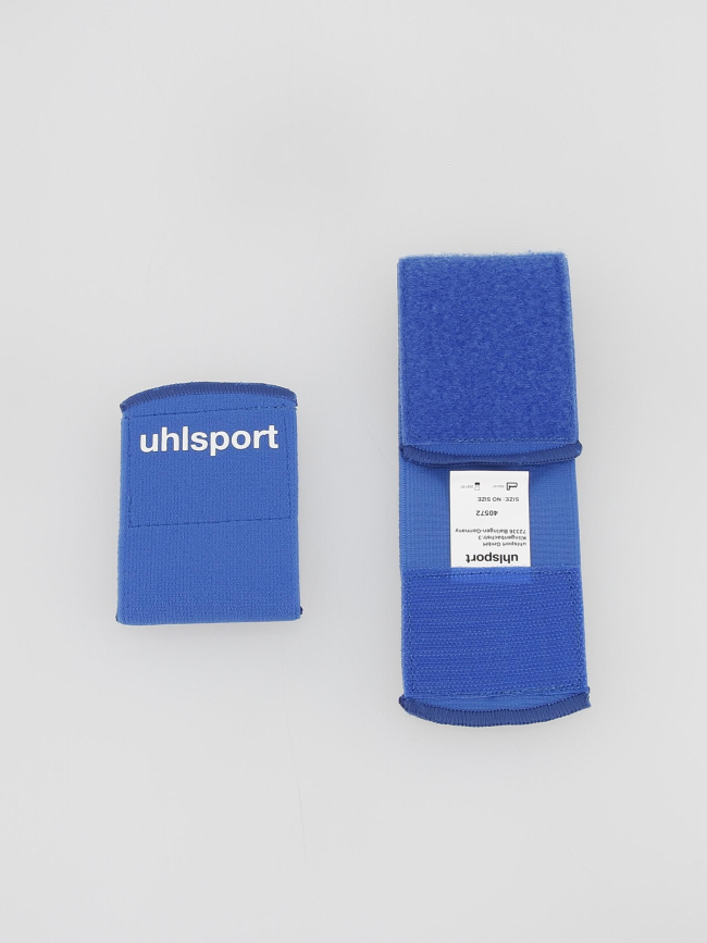 Chaussettes de maintien shinguardholder 65mm bleu - Uhlsport