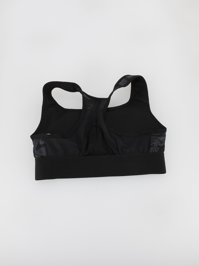 Brassière de sport matelassée aeroready noir enfant - Adidas