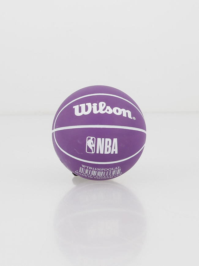 Balle rebondissante NBA dribbler lakers violet - Wilson