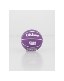 Balle rebondissante NBA dribbler lakers violet - Wilson