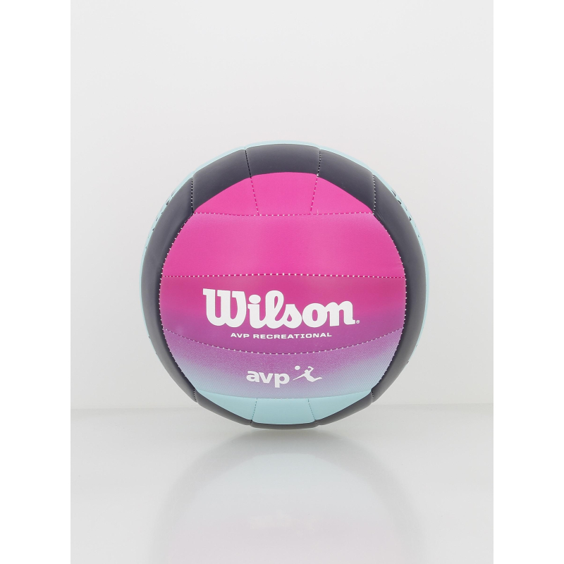 Ballon de beach volley avp oasis violet bleu - Wilson