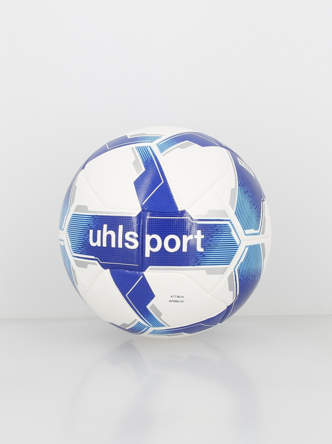 Ballon de football attack addglue blanc bleu - Uhlsport