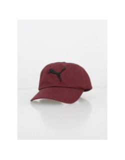 Casquette ess cat logo noir bordeaux homme - Puma