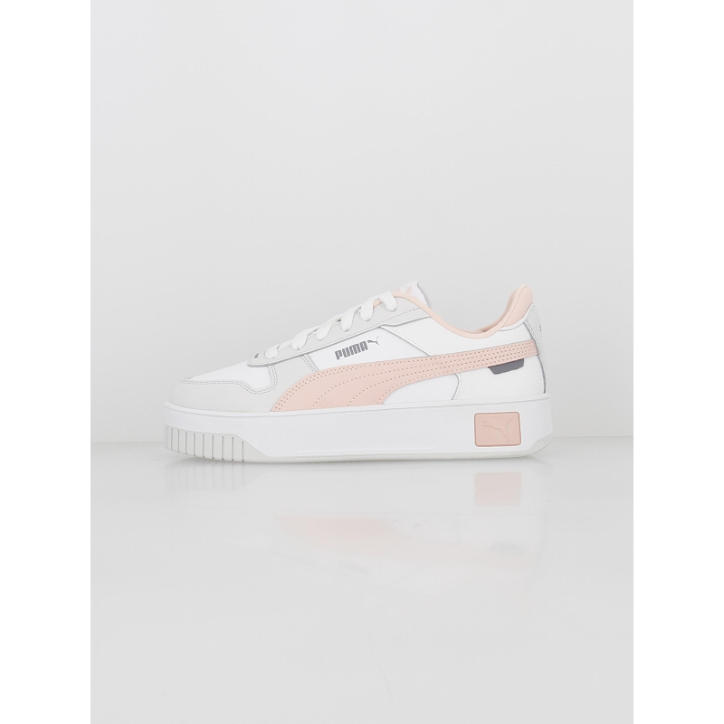 Baskets basses carina street rose blanc femme - Puma