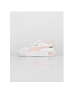 Baskets basses carina street rose blanc femme - Puma