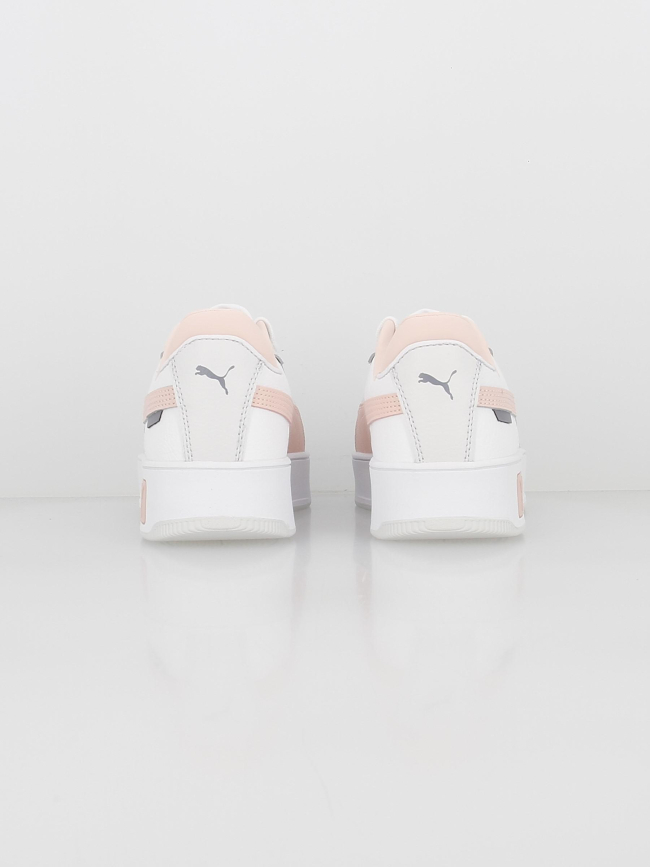 Baskets basses carina street rose blanc femme - Puma