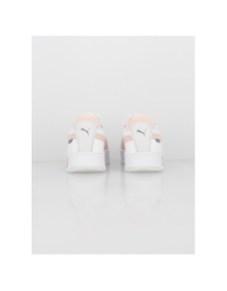 Baskets basses carina street rose blanc femme - Puma