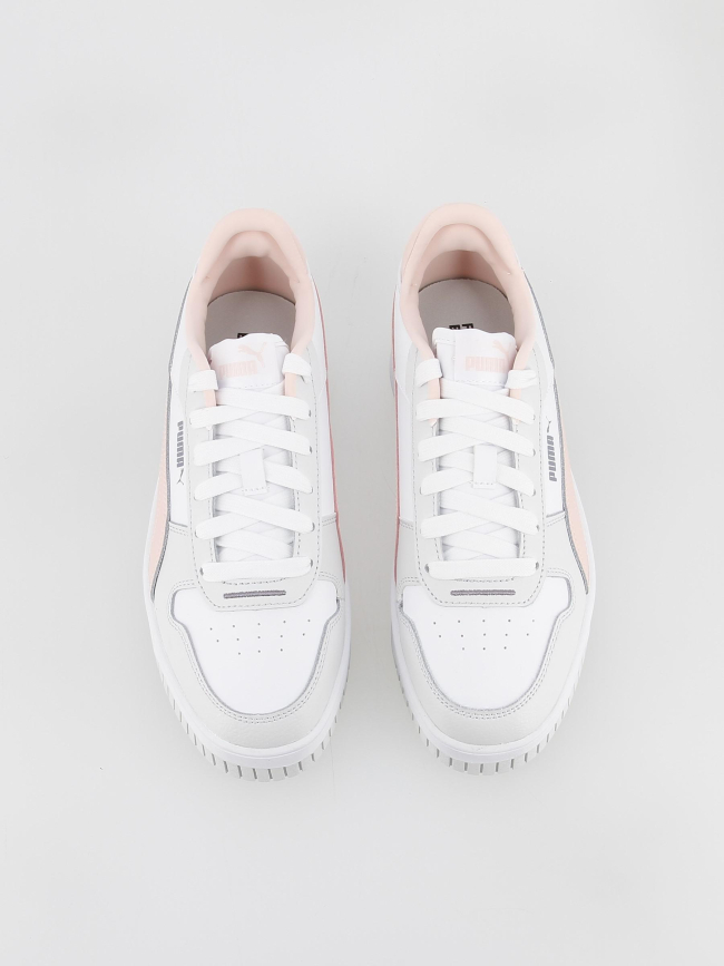 Baskets basses carina street rose blanc femme - Puma