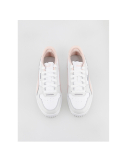 Baskets basses carina street rose blanc femme - Puma