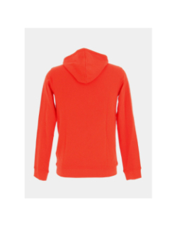 Sweat à capuche fleece core rouge enfant - Guess