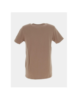 T-shirt ticlass marron homme - Teddy Smith