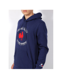 Sweat fanwear FFR bleu marine homme - Le Coq Sportif