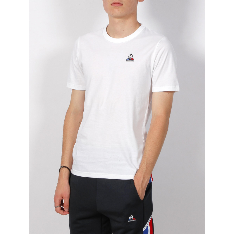 T-shirt tri ss n1 blanc homme - Le Coq Sportif