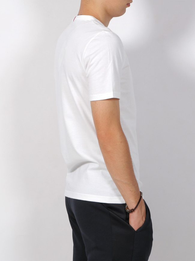 T-shirt tri ss n1 blanc homme - Le Coq Sportif