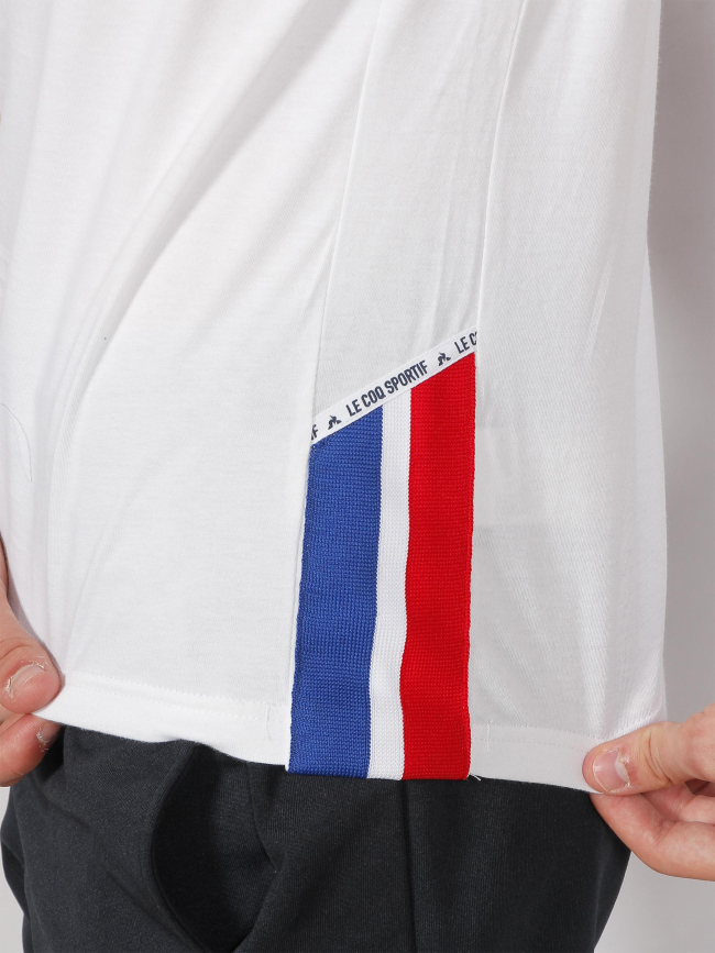 T-shirt tri ss n1 blanc homme - Le Coq Sportif