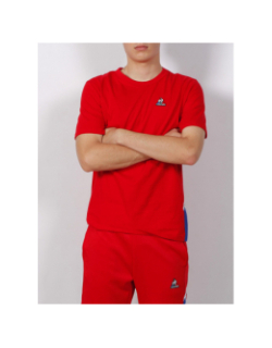 T-shirt tri ss n1 rouge electro homme - Le Coq Sportif