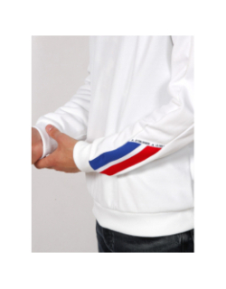 Sweat tri crew n1 blanc homme - Le Coq Sportif