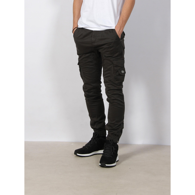 Pantalon cargo garden gris anthracite homme - Deeluxe