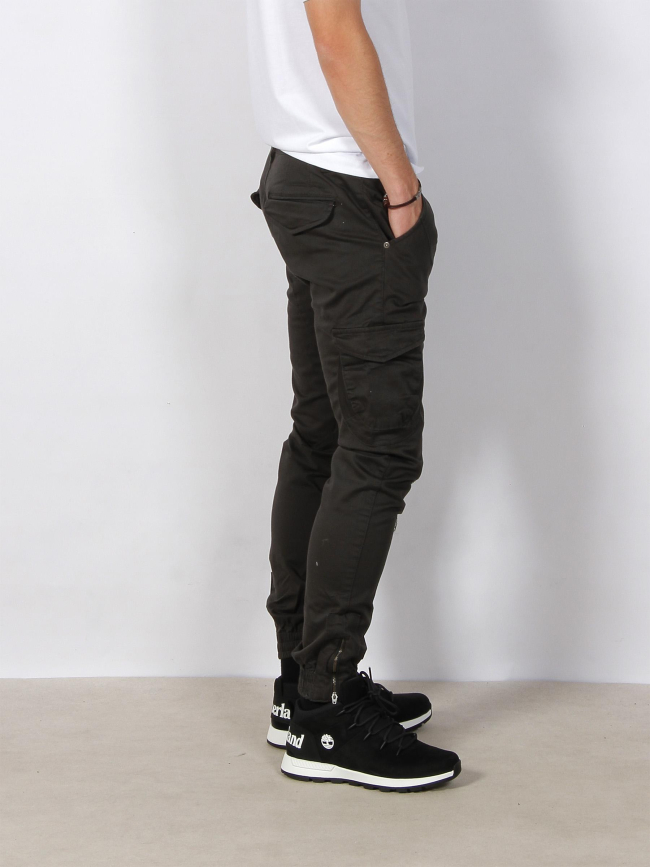 Pantalon cargo garden gris anthracite homme - Deeluxe